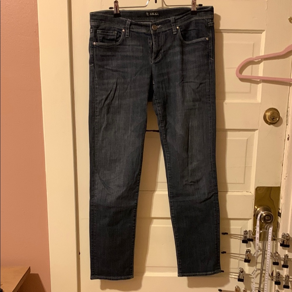 See Thru Soul Blue Straight Leg Jeans
